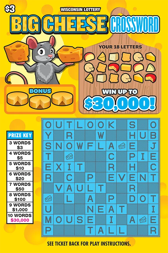BIG CHEESE CROSSWORD