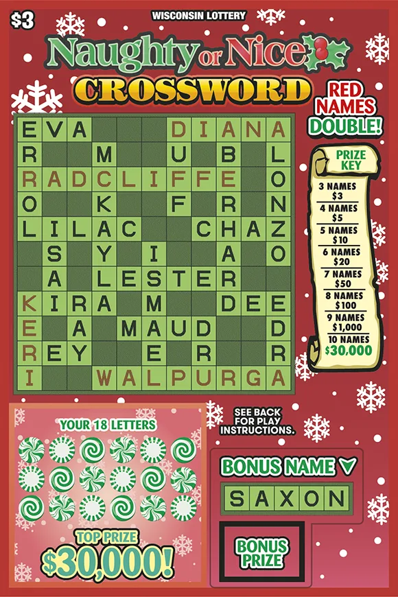 NAUGHTY OR NICE CROSSWORD
